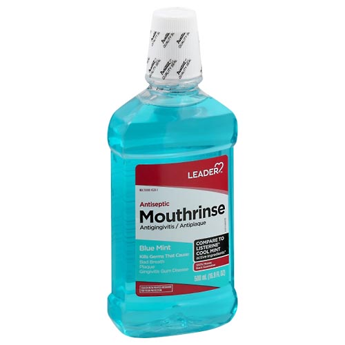 Image for Leader Mouthrinse, Blue Mint,500ml from FOX DRUG STORE PARLIER
