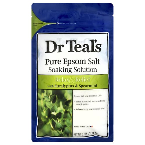 Image for Dr Teals Pure Epsom Salt, Relax & Relief,3lb from FOX DRUG STORE PARLIER